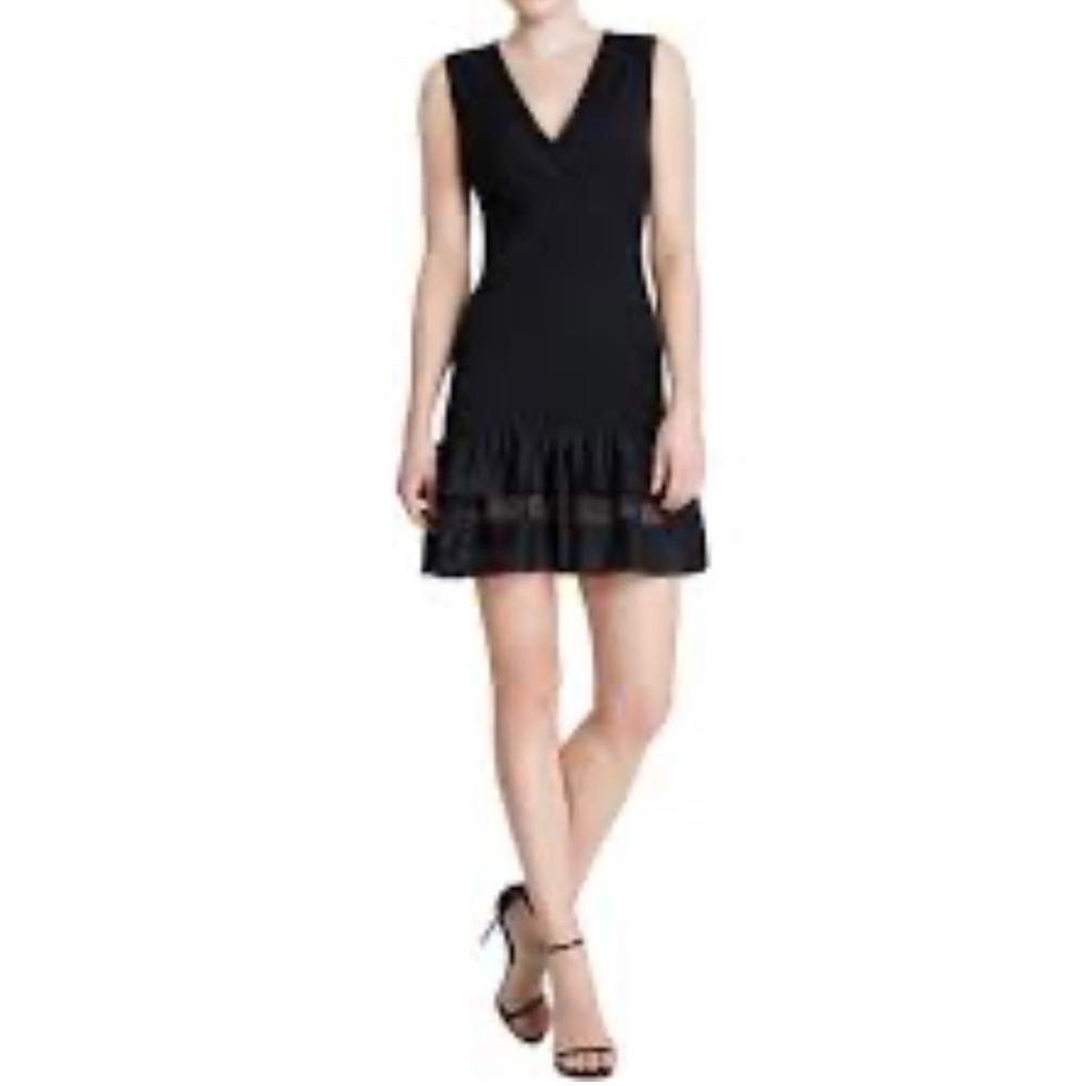 Diane Von Furstenberg Rayan Black dress